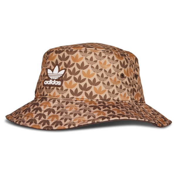 Adidas Bucket Hat Unisex Caps Cotton Brown