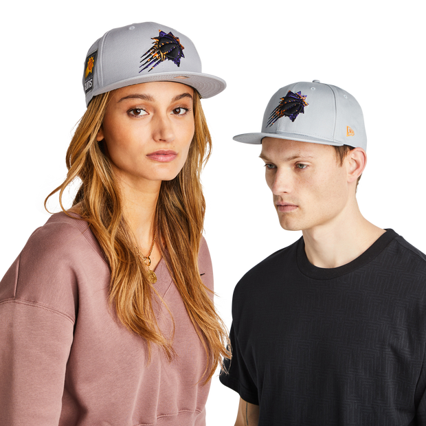 New Era Nba Unisex Snap Back Grey