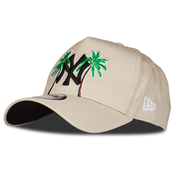 New Era E Frame Closed Back Mlb New York Yankees Unisex Caps Beige