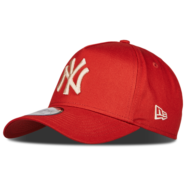 New Era E Frame Closed Back Mlb New York Yankees Unisex Caps Red