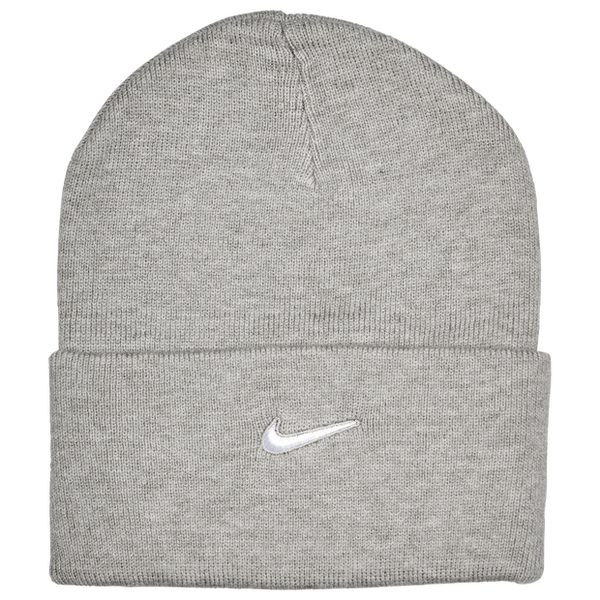 Nike Peak Unisex Knitted Hats & Beanies Wool Grey