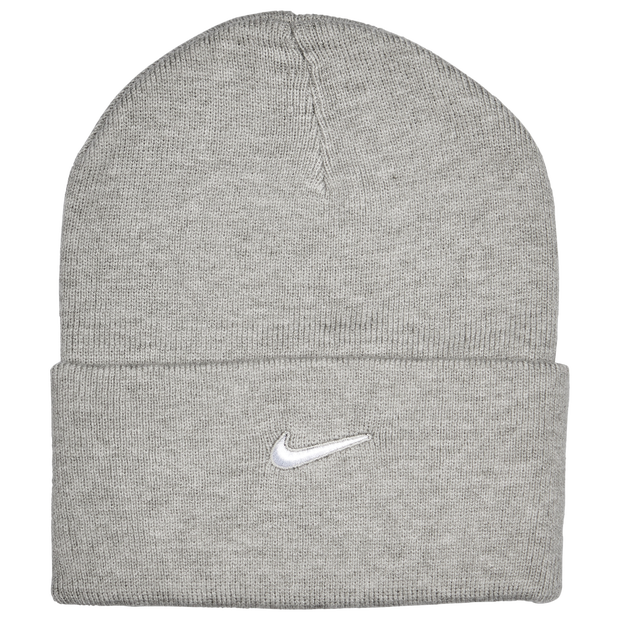 Nike Peak Unisex Knitted Hats & Beanies Wool Grey
