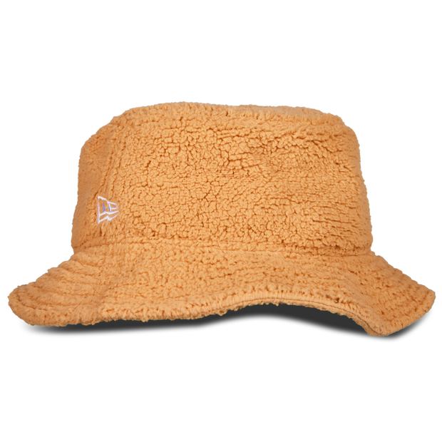 New Era Bucket Unisex Caps Wool Beige