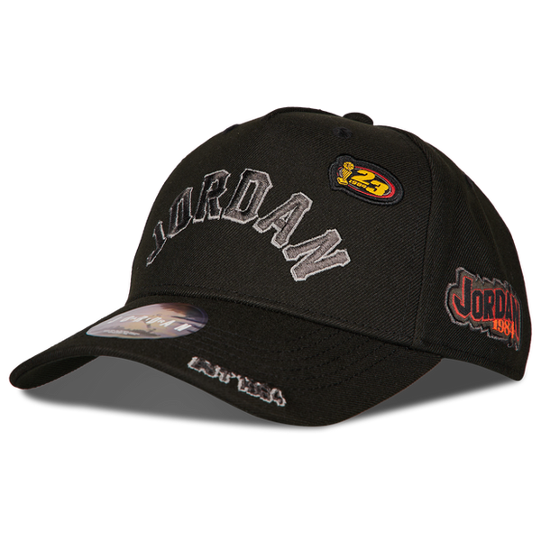 Jordan Curved Brim Caps Black