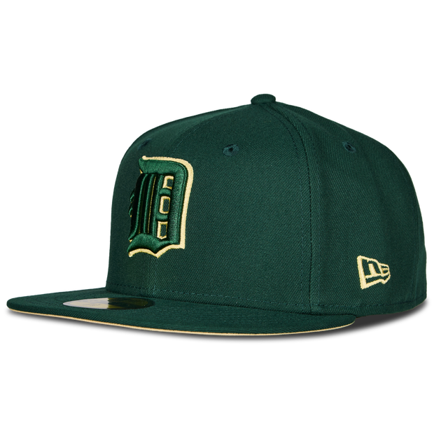 New Era 59Fifty Unisex Caps Cotton Green