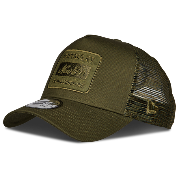 New Era Trucker Unisex Caps Green