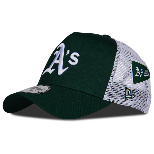 New Era Trucker Unisex Caps Green