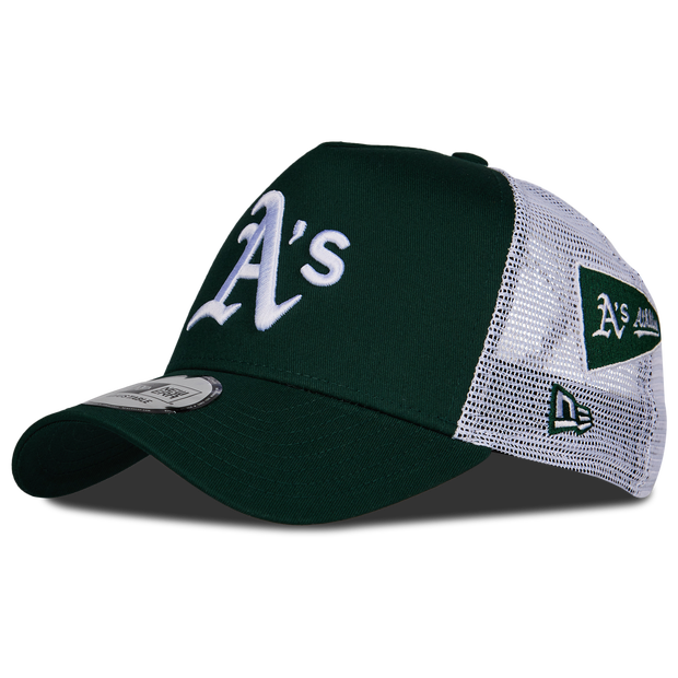 New Era Trucker Unisex Caps Green