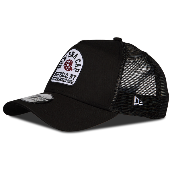 New Era Trucker Unisex Caps Black