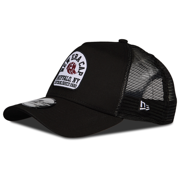 New Era Trucker Unisex Caps Black