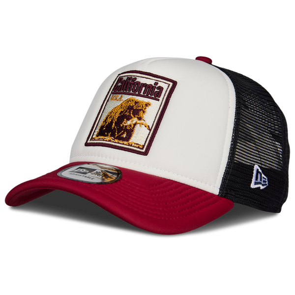 New Era Trucker Unisex Caps White