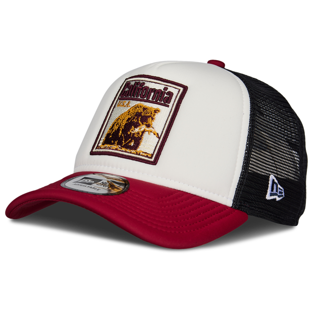 New Era Trucker Unisex Caps White