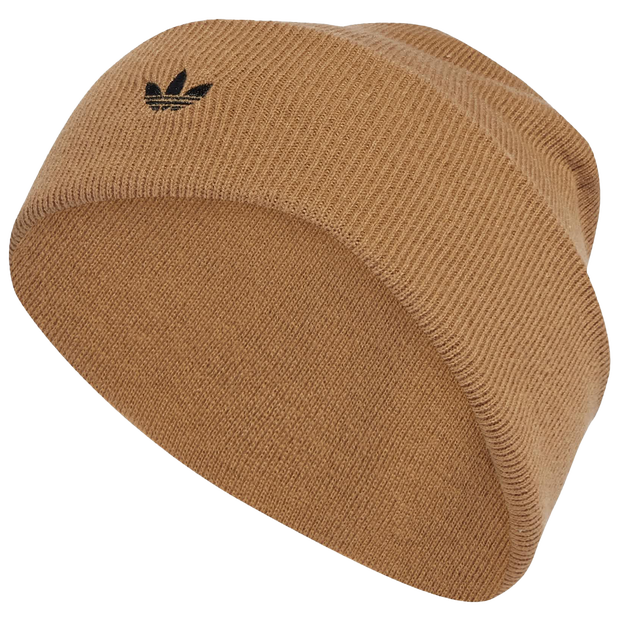 Adidas Cuff Knit Unisex Knitted Hats & Beanies Cotton Beige