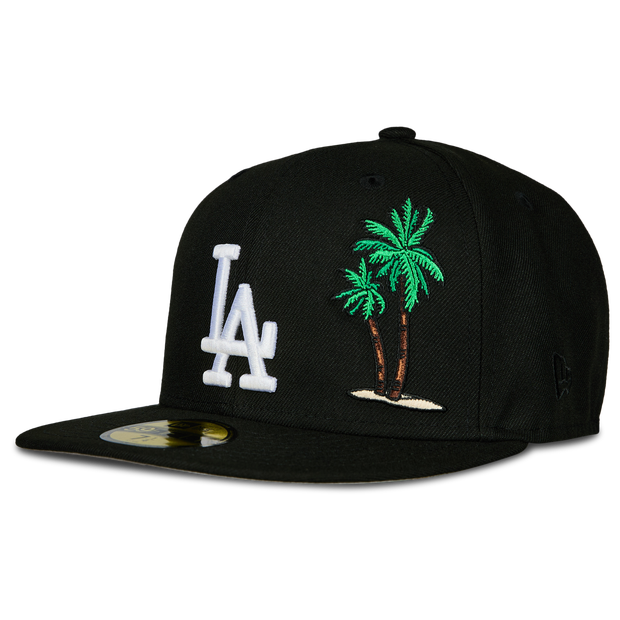 New Era 59Fifty Mlb La Dodgers Unisex Snap Back Cotton Black