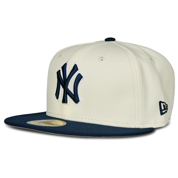 New Era 59Fifty Mlb New York Yankees Unisex Snap Back Cotton White