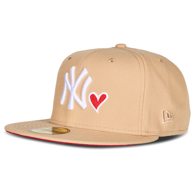 New Era 59Fifty Mlb New York Yankees Unisex Snap Back Cotton Brown