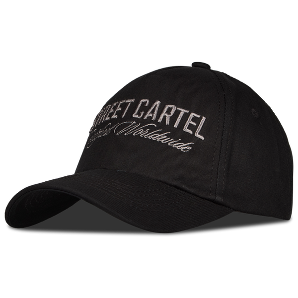 Street Cartel Rocco Snapback Unisex Snap Back Cotton Black