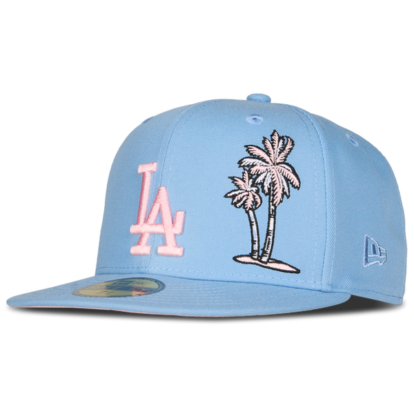 New Era 59Fifty Mlb La Dodgers Unisex Caps Cotton Blue