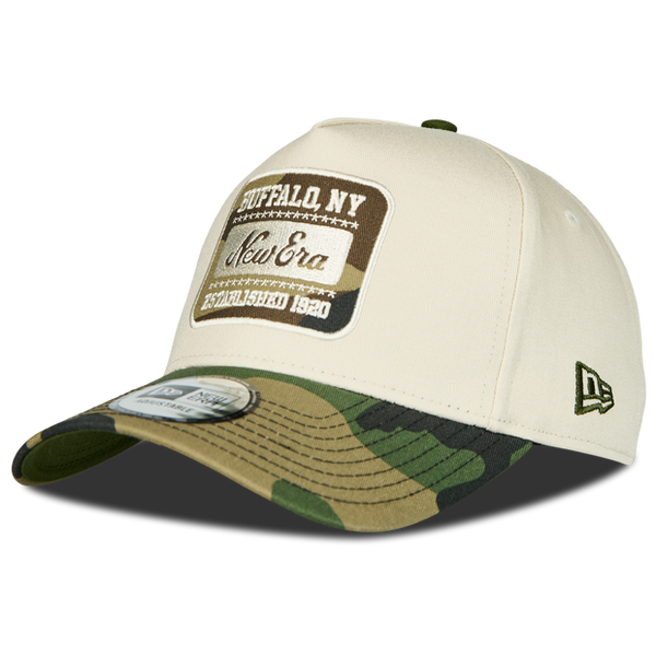 New Era E Frame Closed Back Unisex Caps Beige