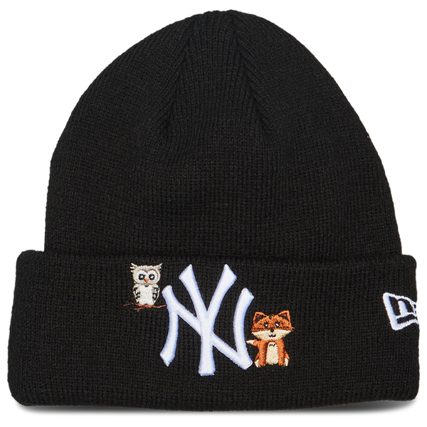 New Era Beanie Unisex Knitted Hats & Beanies Cotton Black