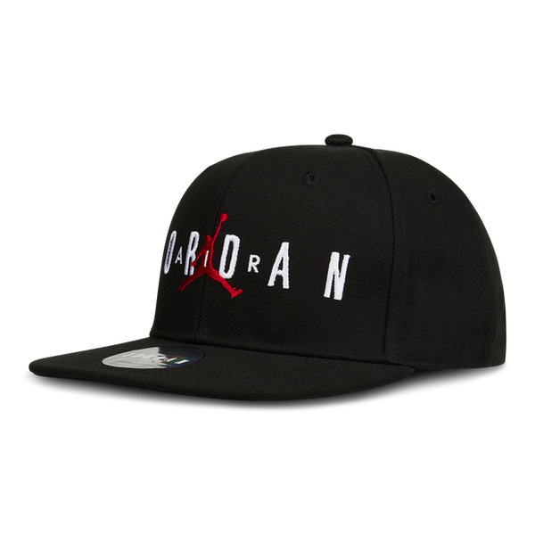 Jordan Kids Flat Visor Snapback Caps Black