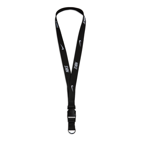 Nike Lanyard Unisex Sport Accessories Poly (Polyester) Black