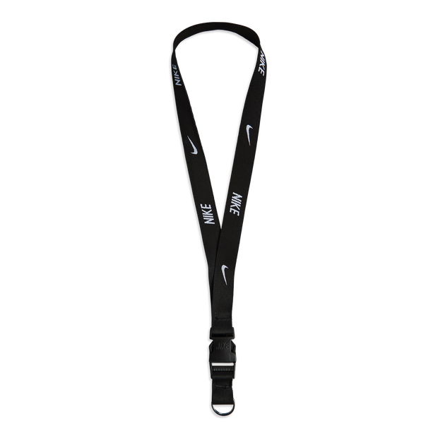 Nike Lanyard Unisex Sport Accessories Poly (Polyester) Black