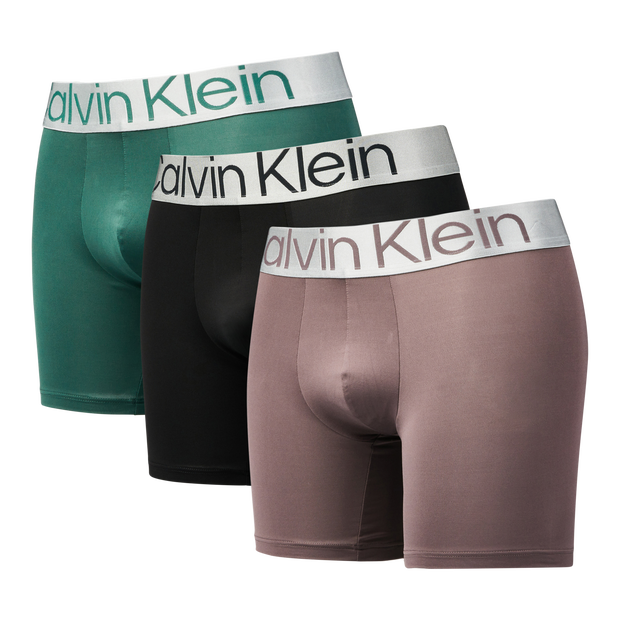 Calvin Klein Boxer Brief 3 Pack Unisex Underwear Cotton Black