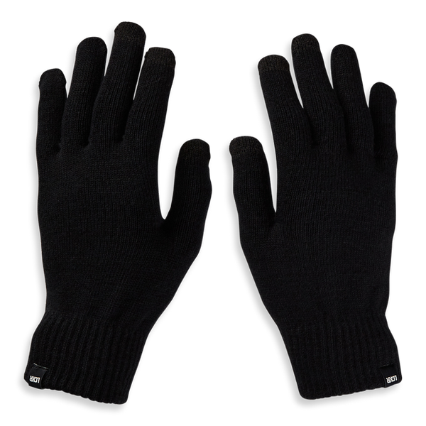 Lckr Stowe Knit Unisex Gloves & Scarves Poly (Polyester) Black