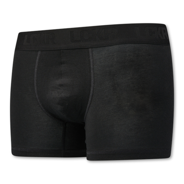 Lckr Trunk 3 Pack Unisex Underwear Cotton White