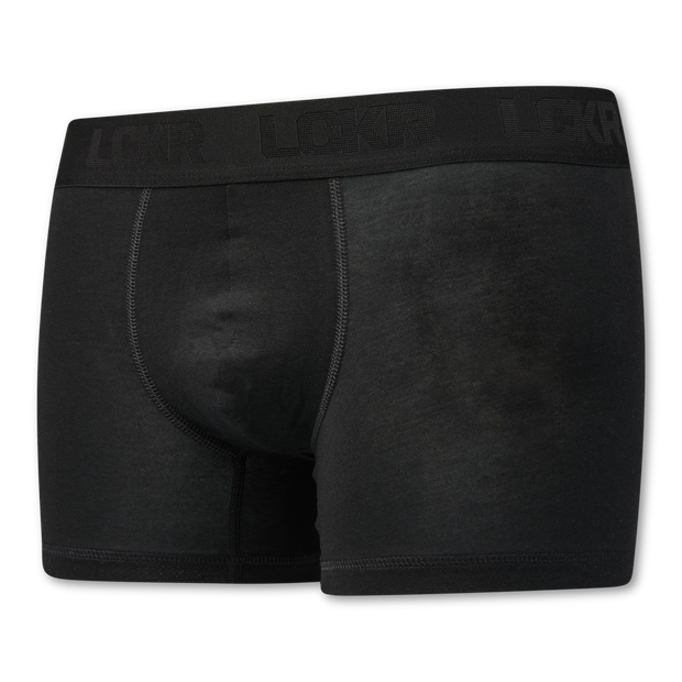 Lckr Trunk 3 Pack Unisex Underwear Cotton White