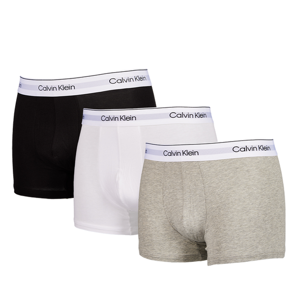 Calvin Klein Trunk 3 Pack Underwear Grey