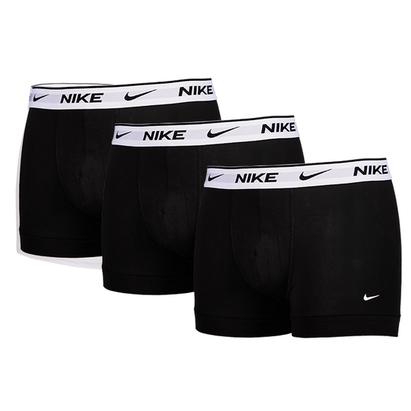 Nike Trunk 3 Pack Unisex Underwear Black