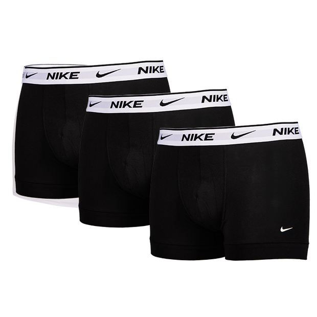 Nike Trunk 3 Pack Unisex Underwear Black