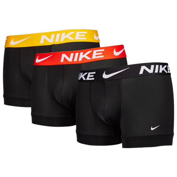 Nike Trunk 3 Pack Unisex Underwear Black