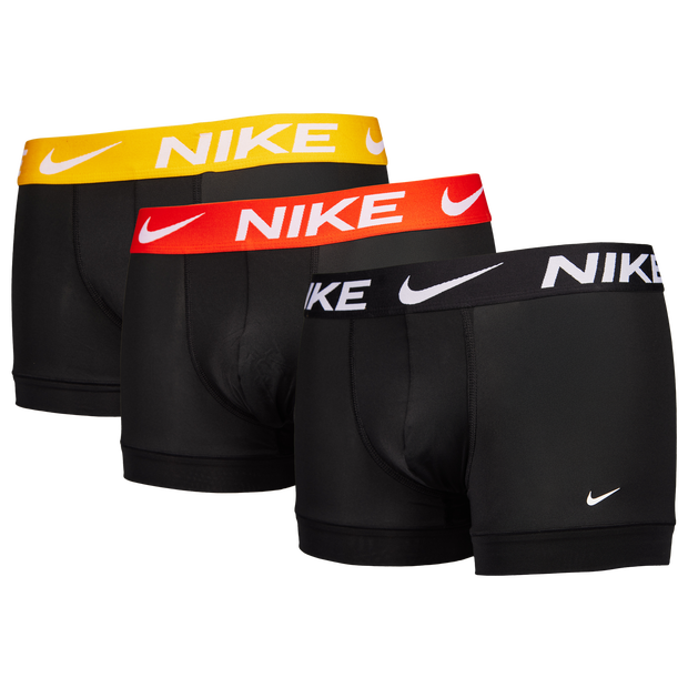 Nike Trunk 3 Pack Unisex Underwear Black