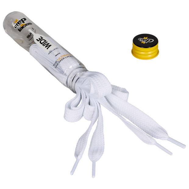 Crep Protect Wide Lace White Unisex Shoecare Poly (Polyester) White