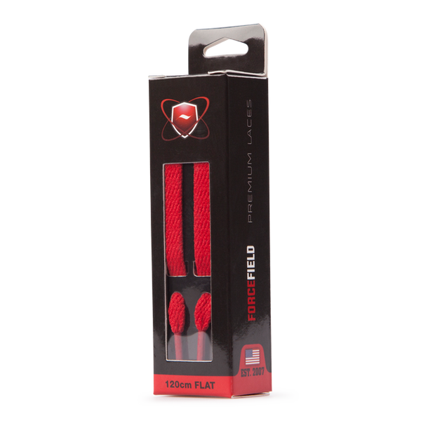 Forcefield Premium Laces ShoeCare Red