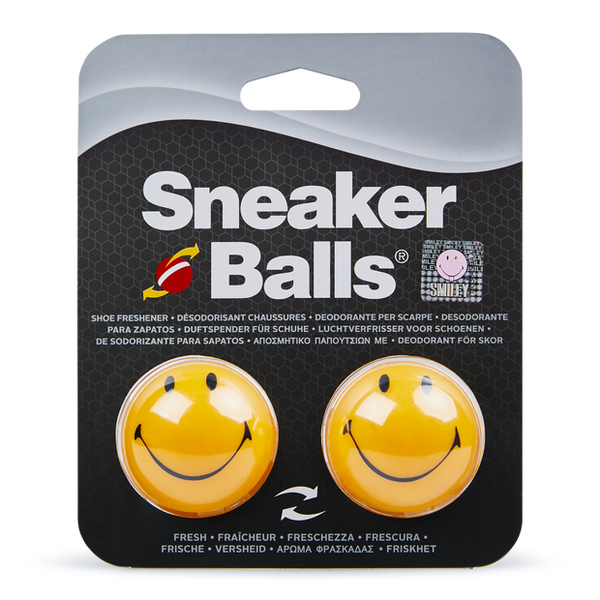 Sneaker Balls Happy Face Unisex Sport Accessories Plastic/Polycarbonate Yellow