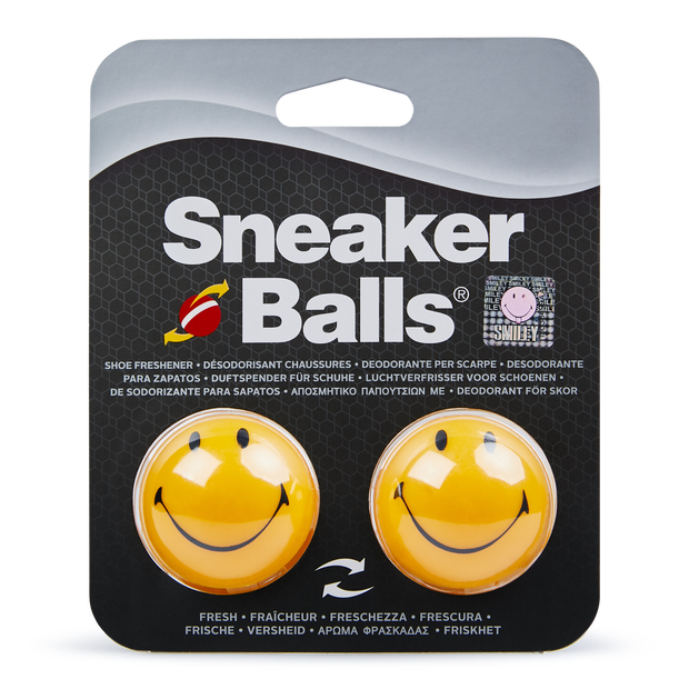 Sneaker Balls Happy Face Unisex Sport Accessories Plastic/Polycarbonate Yellow