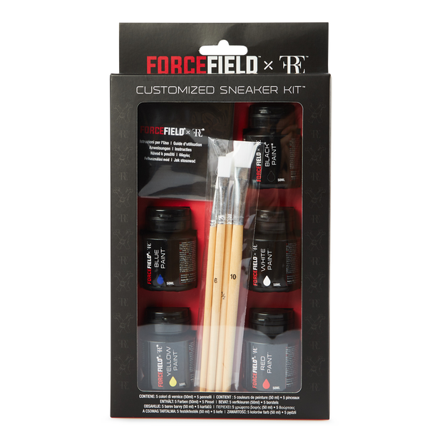Forcefield Sneaker Custom Kit Unisex Shoecare Polish Black