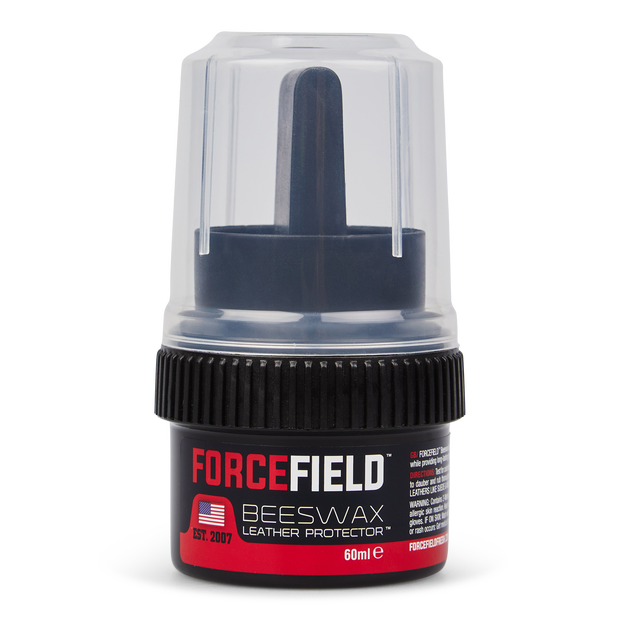 Forcefield Beeswax Leather Protector Unisex Shoecare Protector Black