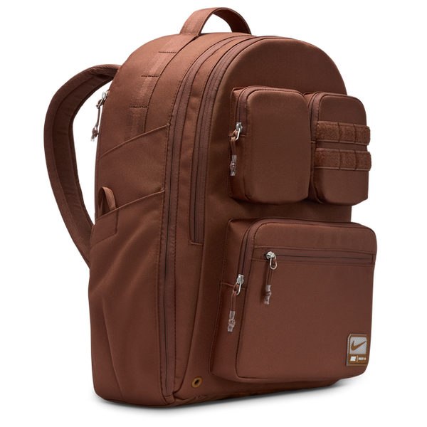 Nike Utility Power Backpack Unisex Bags Poly (Polyester) Brown