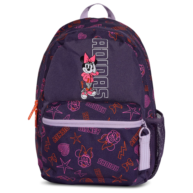 Adidas Disney Minnie Mouse Backpack Unisex Bags Poly (Polyester) Purple