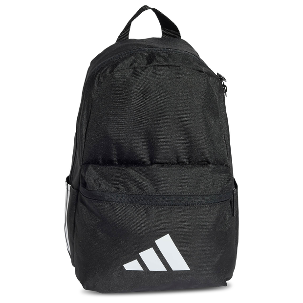 Adidas Logo Backpack Unisex Bags Poly (Polyester) Black