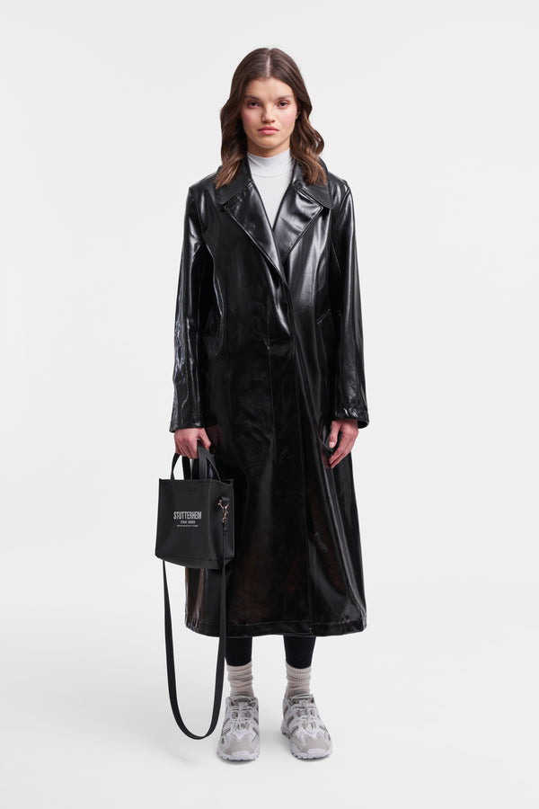 Mayfair Opal Trench Coat Black