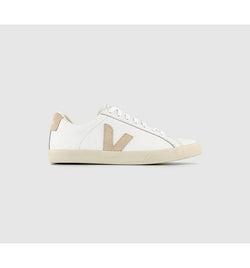 Veja Womens Esplar Trainers Extra White Sable F Leather