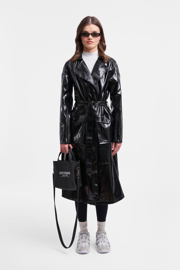 Kista Opal Trench Coat Black