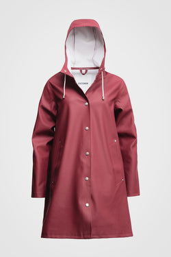 Stutterheim Mosebacke Raincoat Burgundy