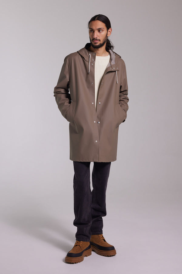 Stutterheim Stockholm Lightweight Raincoat Mole